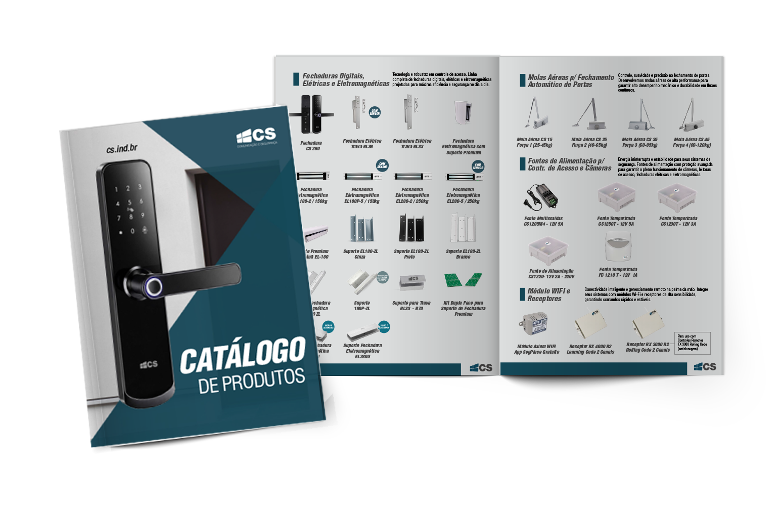 catálogo de produtos cs comunicação e segurança